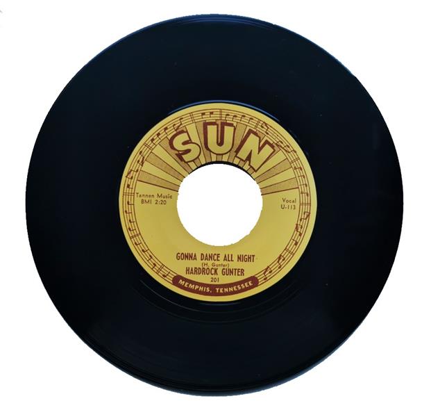 Single - Hardrock Gunter - Gonna Dance All Night; Fallen Angel