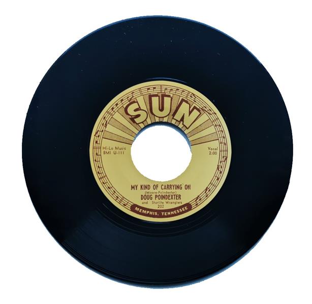 Single - Doug Poindexter - My Kind Of Carrying On; Now She Cares No More