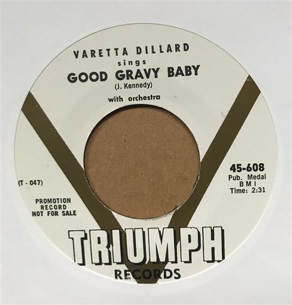 Single - Varetta Dillard - Scorched / Good Gravy Baby