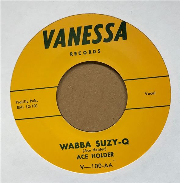 Single - Ace Holder - Wabba Suzy Q / Leave My Woman Alone