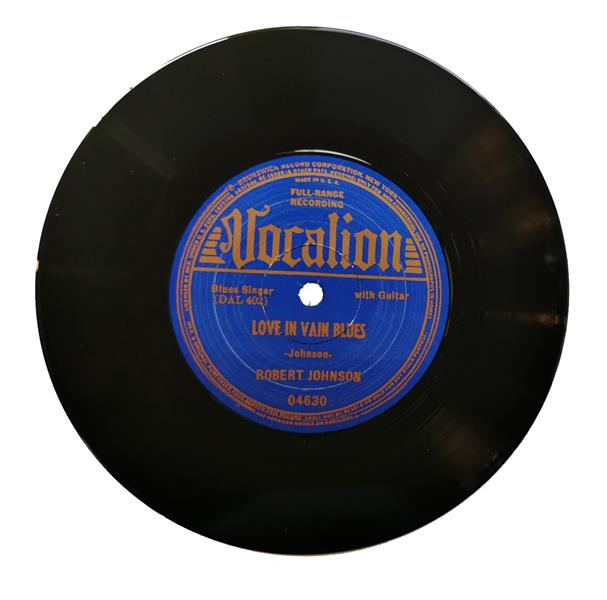 Single - Robert Johnson - Love In Vain; Preachin' Blues