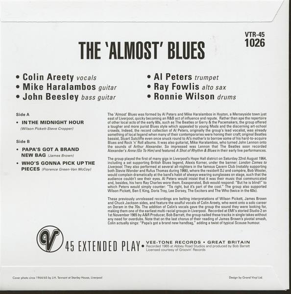 Single - Almost Blues - Previously Unrealeased 1965 Abbey Road Sessions