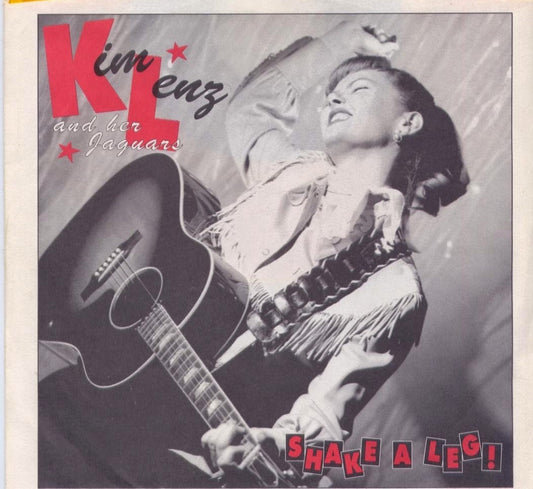 Single - Kim Lenz & Her Jaguars - Shake A Leg, Up To My Old Tricks Again, Bop City
