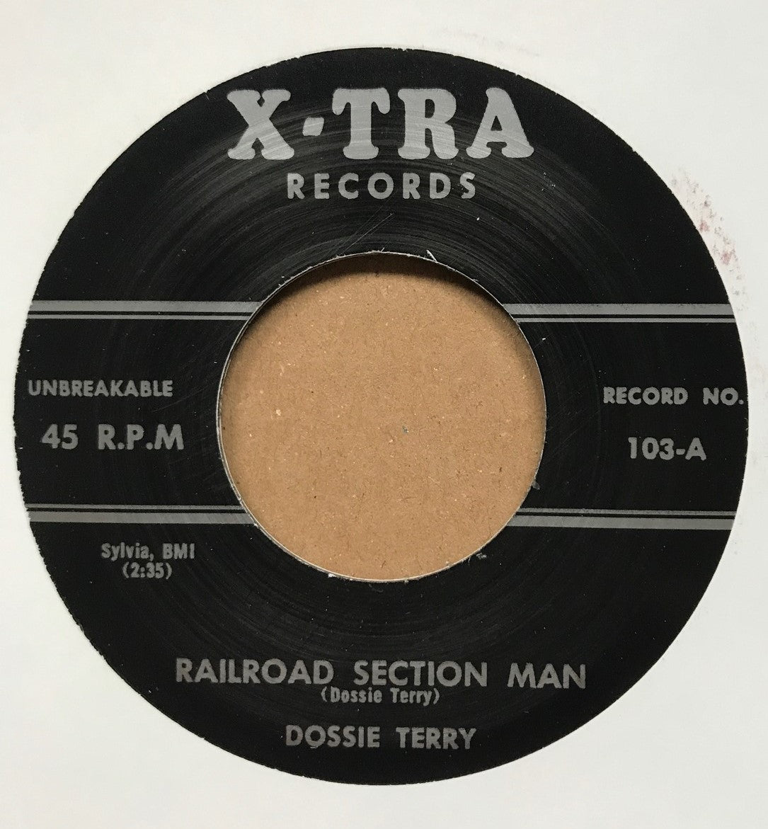 Single - Dossie Terry - You Will Be Mine / Railroad Section Man