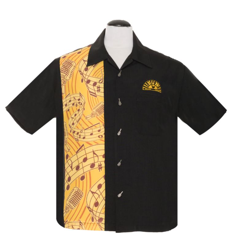 Steady-Shirt - Sun Records Music Notes, black