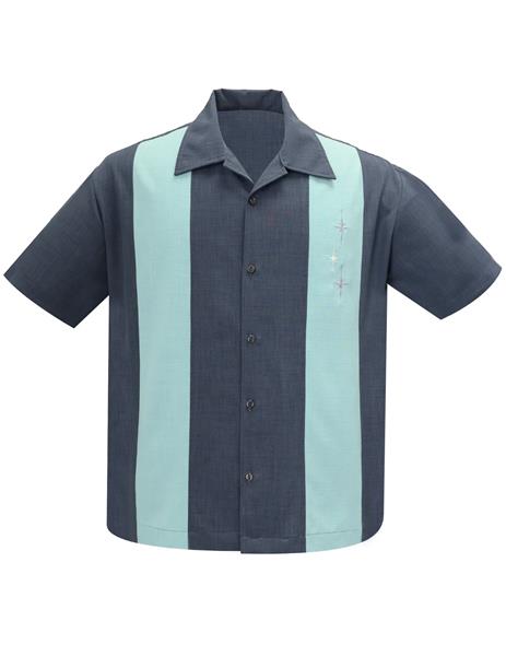 Steady-Shirt - 3 Star Panel, Charcoal