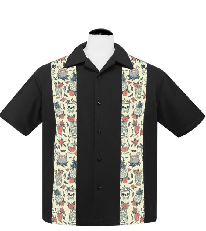 Steady-Shirt - Tiki Skull Cocktail