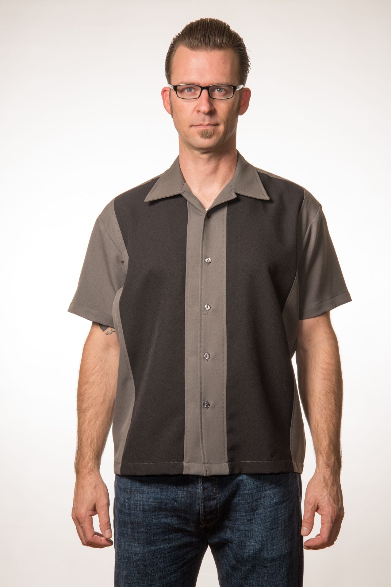 Steady-Hemd - Poplin Wide Panel Shirt