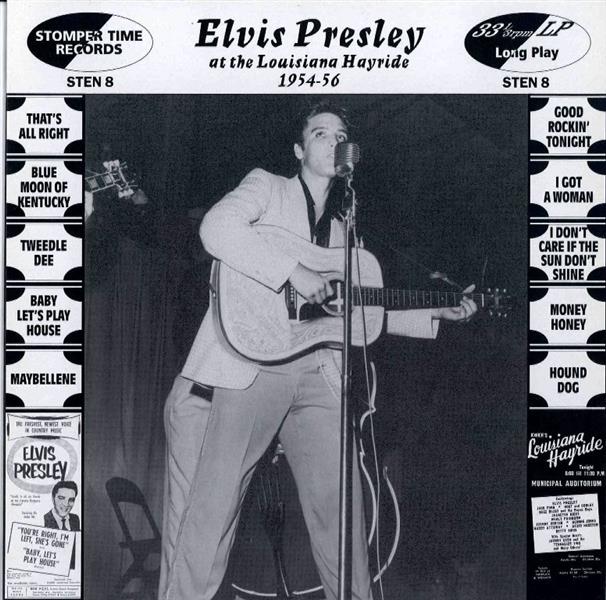 10inch - Elvis Presley - At The Louisiana Hayride