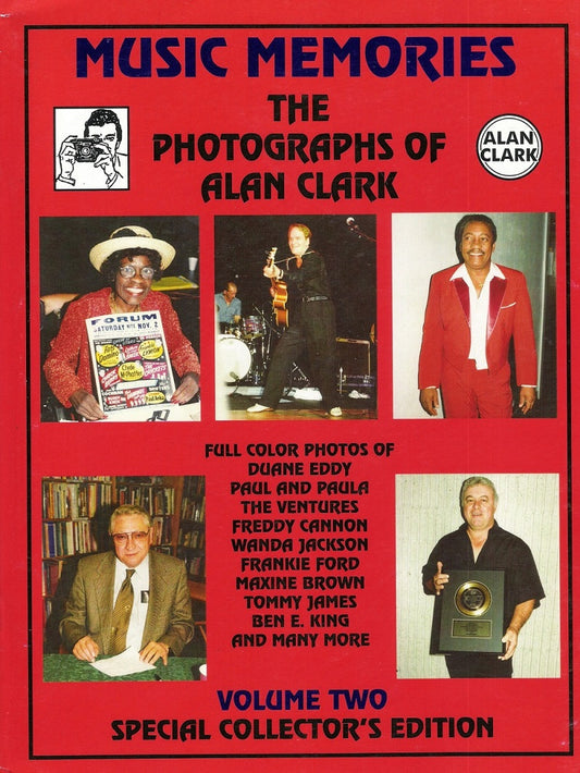 Buch - Music Memories - The Photographs of Alan Clark Vol. 2