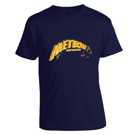 T-Shirt - Meteor Records, Blue
