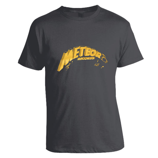 T-Shirt - Meteor Records, Grey
