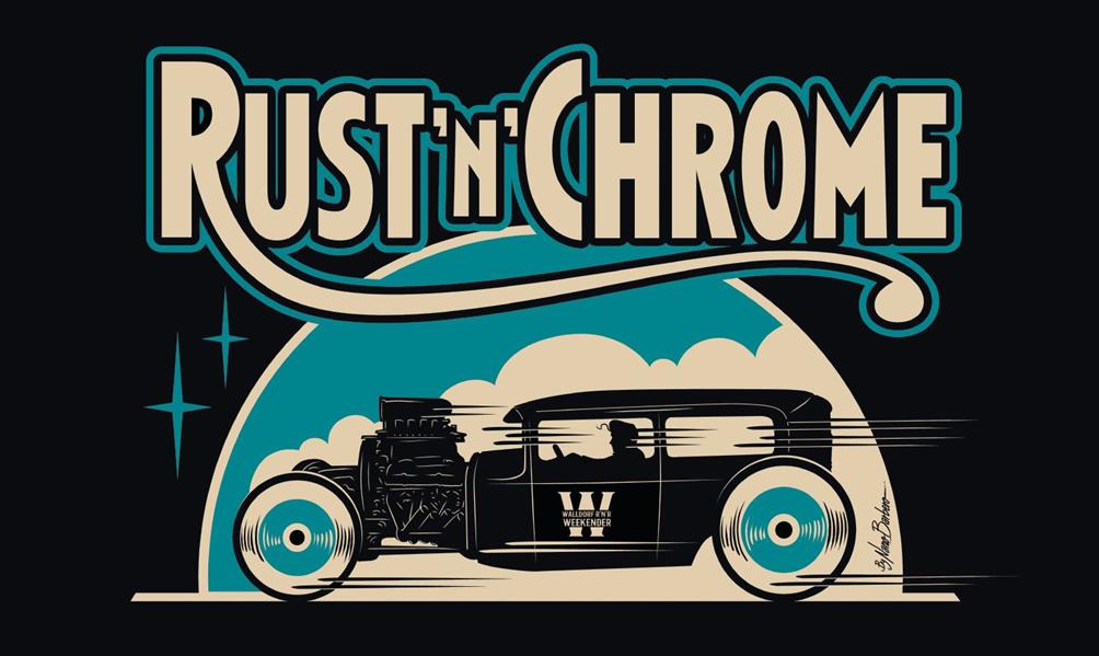 Gästehandtuch - Rust'n'Chrome, blue