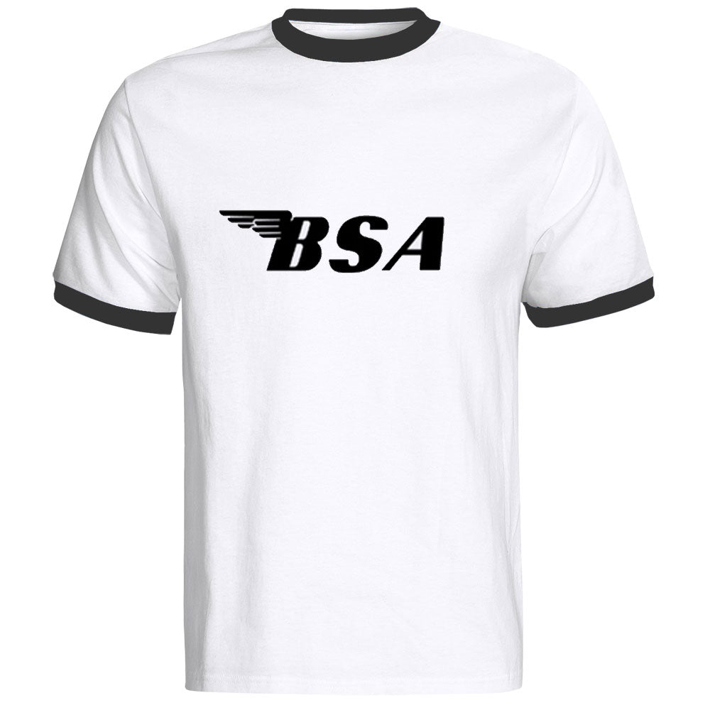 Ringer-Shirt - BSA weiß-schwarz