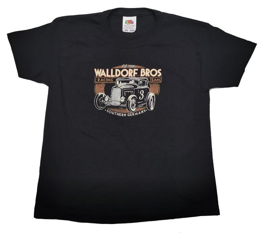 Kids-Shirt - Walldorf Bros, Schwarz