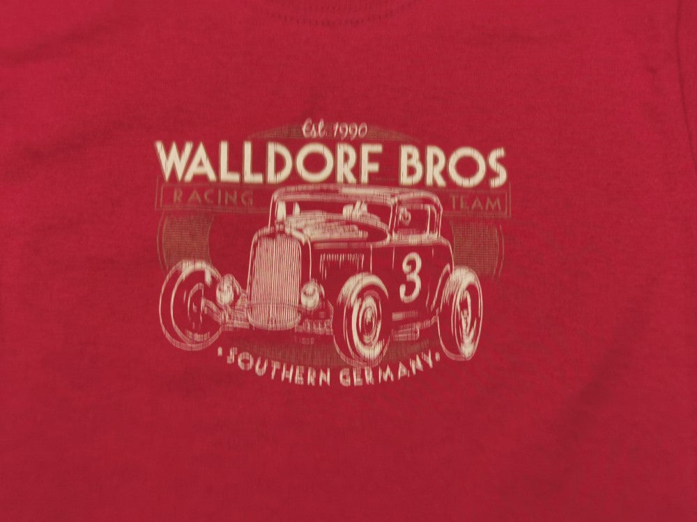 Kids-Shirt - Walldorf Bros, Rot