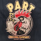 T-Shirt - Part Records Rooster, Schwarz