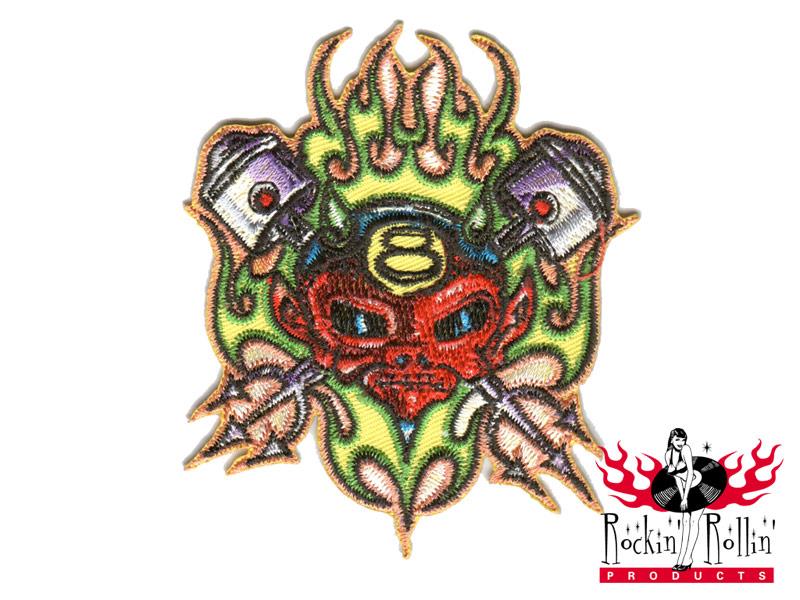 Von Franco Aufnäher - Piston Devil