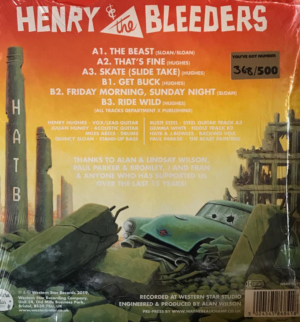 10inch - Henry & the Bleeders - The Beast