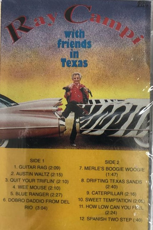 Musikkassette - Ray Campi - With Friends In Texas