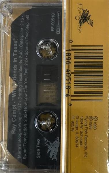 Musikkassette - Ray Campi - With Friends In Texas