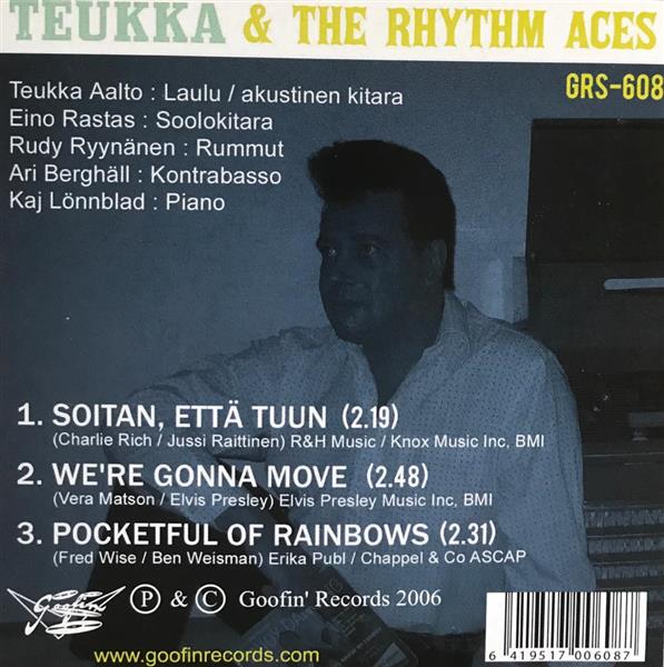 CD - Teukka & The Rhythm Aces - Soitan Että Tuun