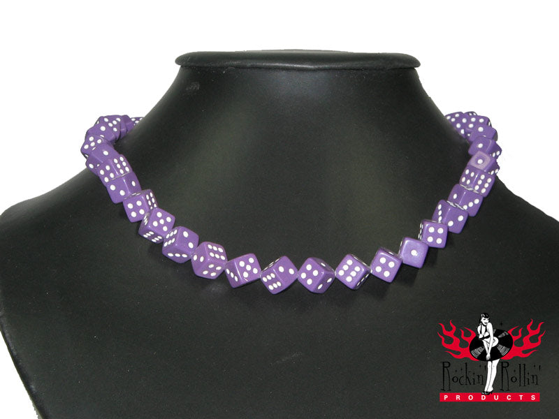 Halskette - lila