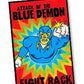 Poster - Attack Of The Blue Demon - Fight Back