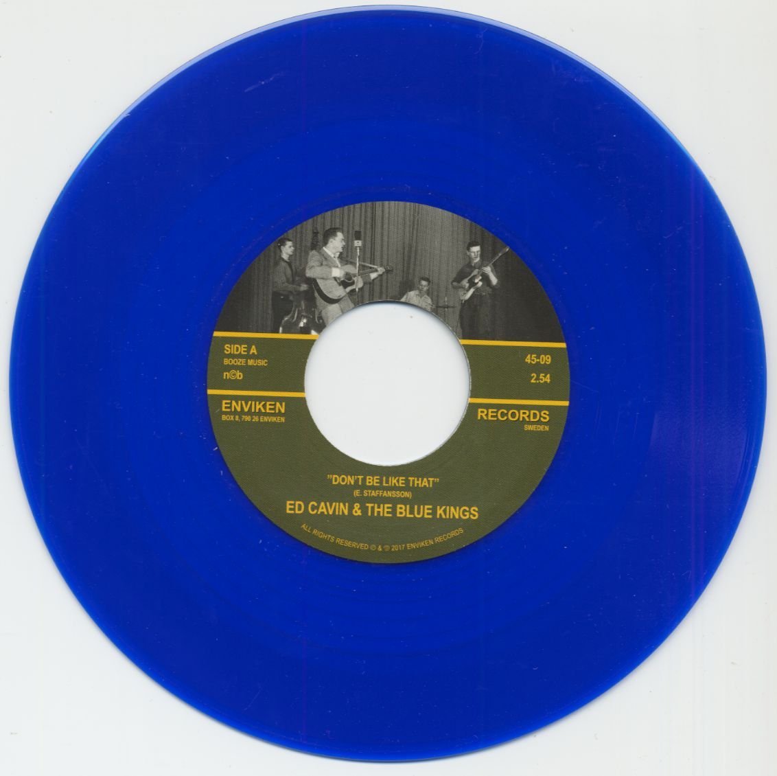 Single - Ed Cavin & The Blue Kings - Don’t Be Like That, Love Me