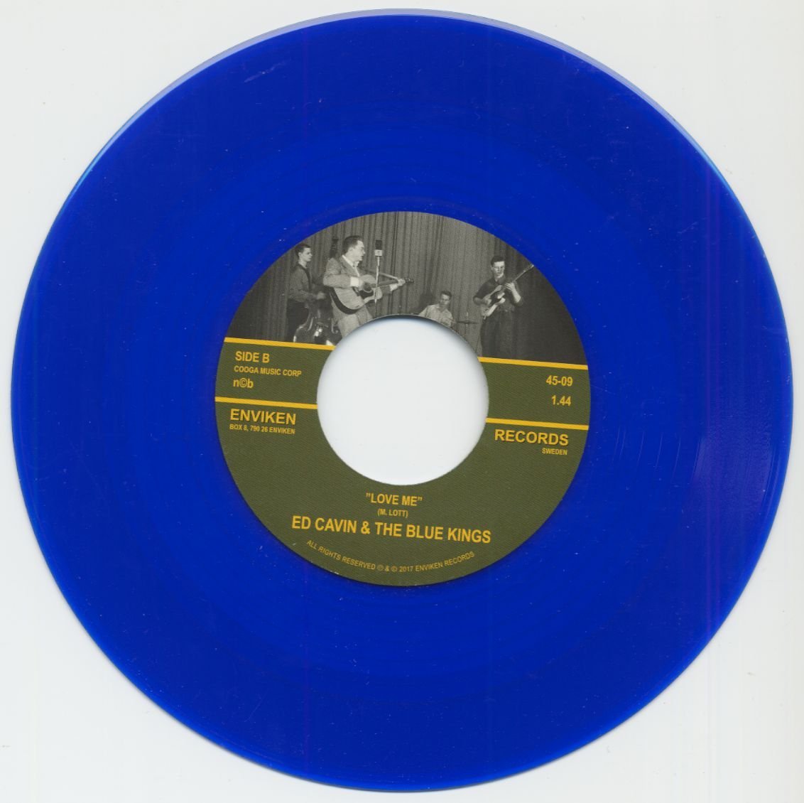 Single - Ed Cavin & The Blue Kings - Don’t Be Like That, Love Me