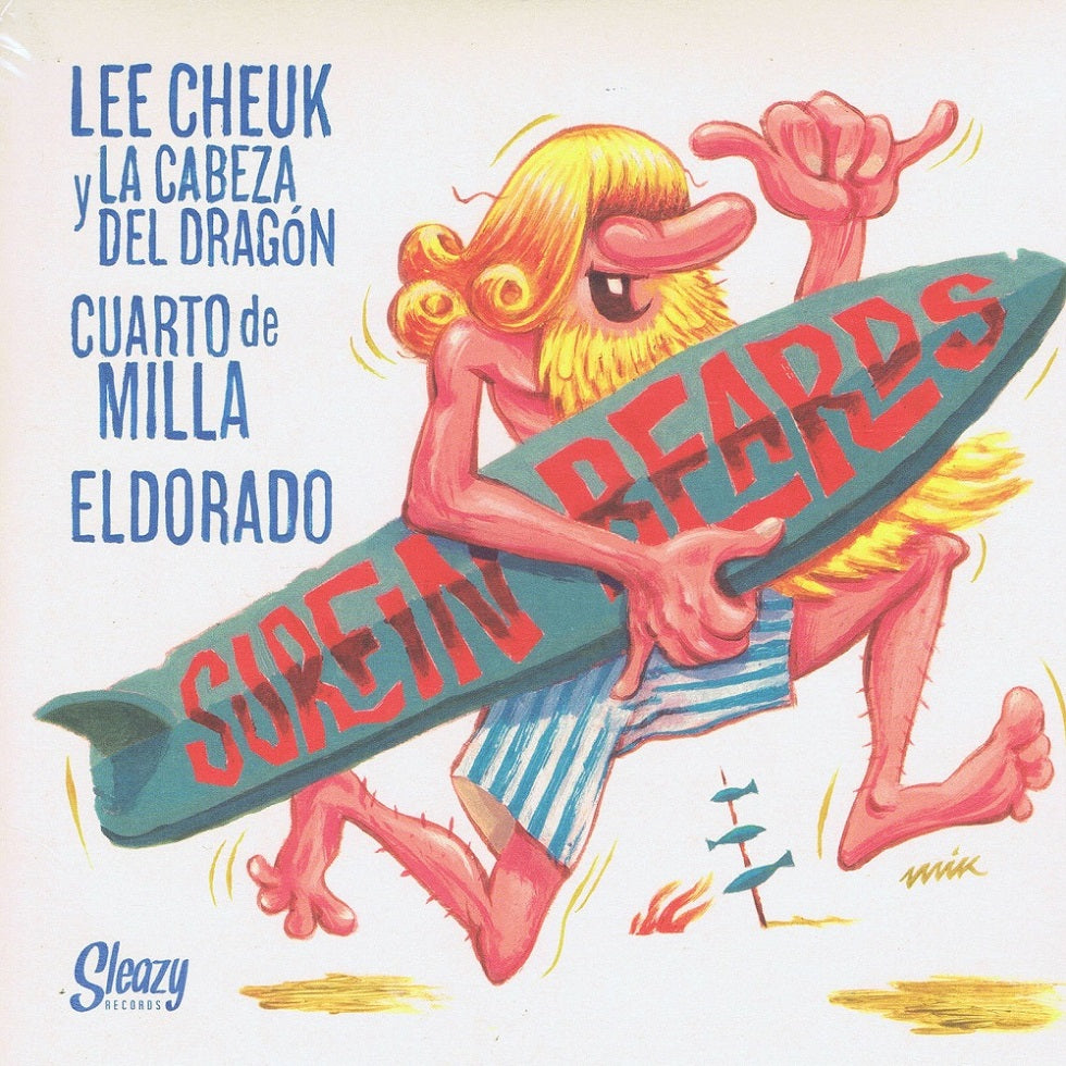 Single - Surfin' Beards - Lee Cheuk y La Cabeza Del Dragon (+CD)