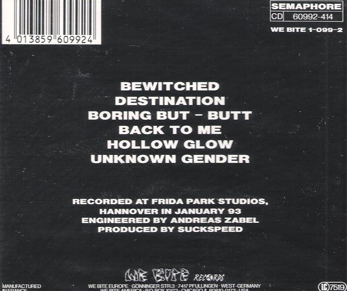 CD - Suckspeed - Unknown Gender