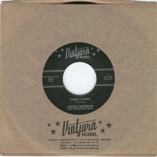 Single - Little Andrew & The Rhythm Boys - All Gone , Take A Ride