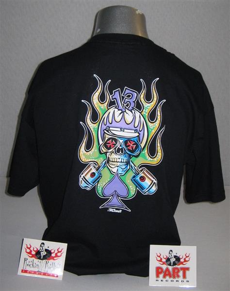 T-shirt Posterpop - Von Franco - Cycle Skull