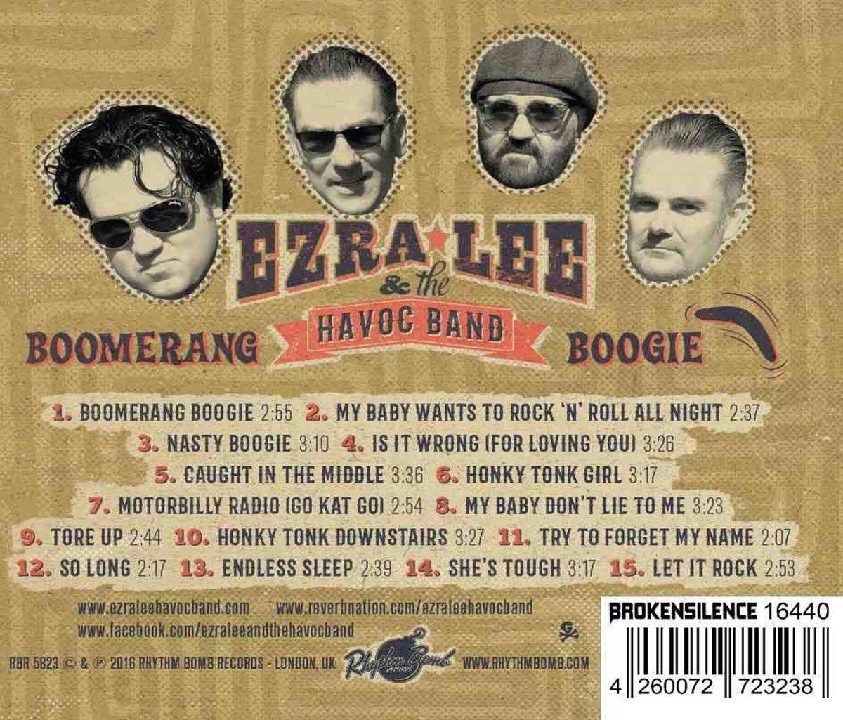 CD - Ezra Lee - Boomerang Boogie