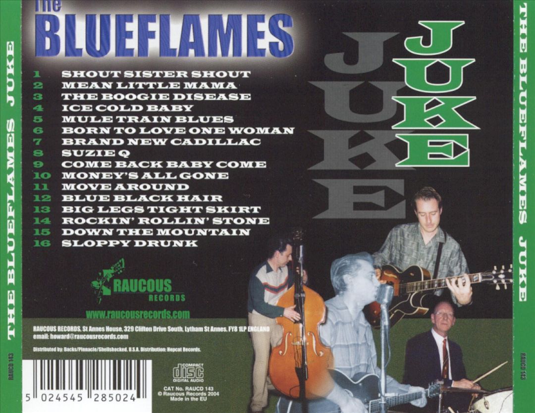 CD - Blue Flames - Juke