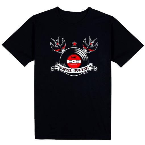 T-Shirt - Vinyl Junkie
