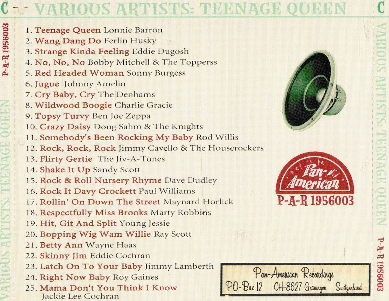 CD - VA - Teenage Queen