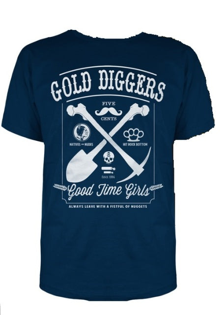 T-shirt Steady - Gold Digger, Blue