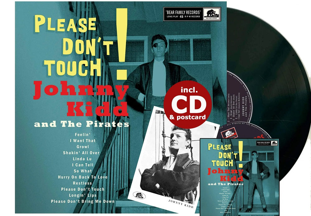 10inch - Johnny Kidd - Please Don't Touch!