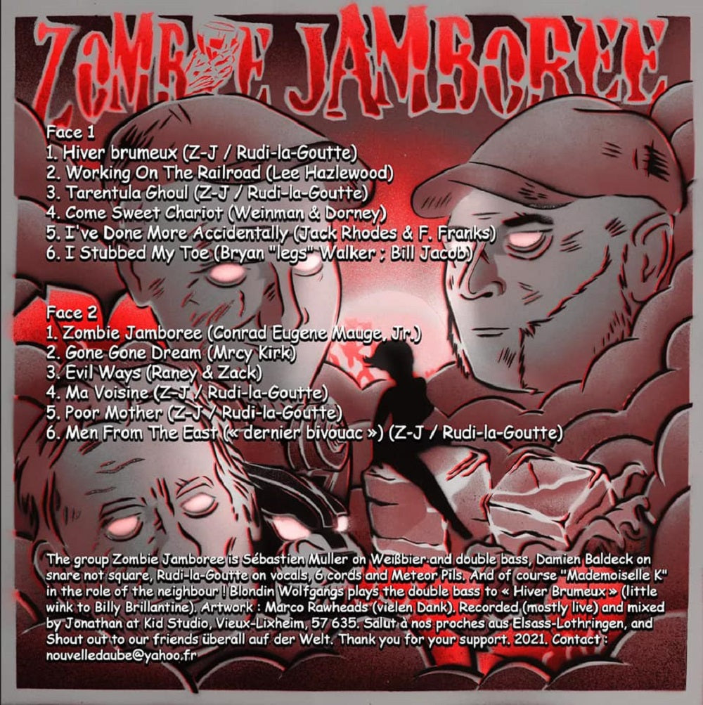 10inch - Zombie Jamboree - Men From The East