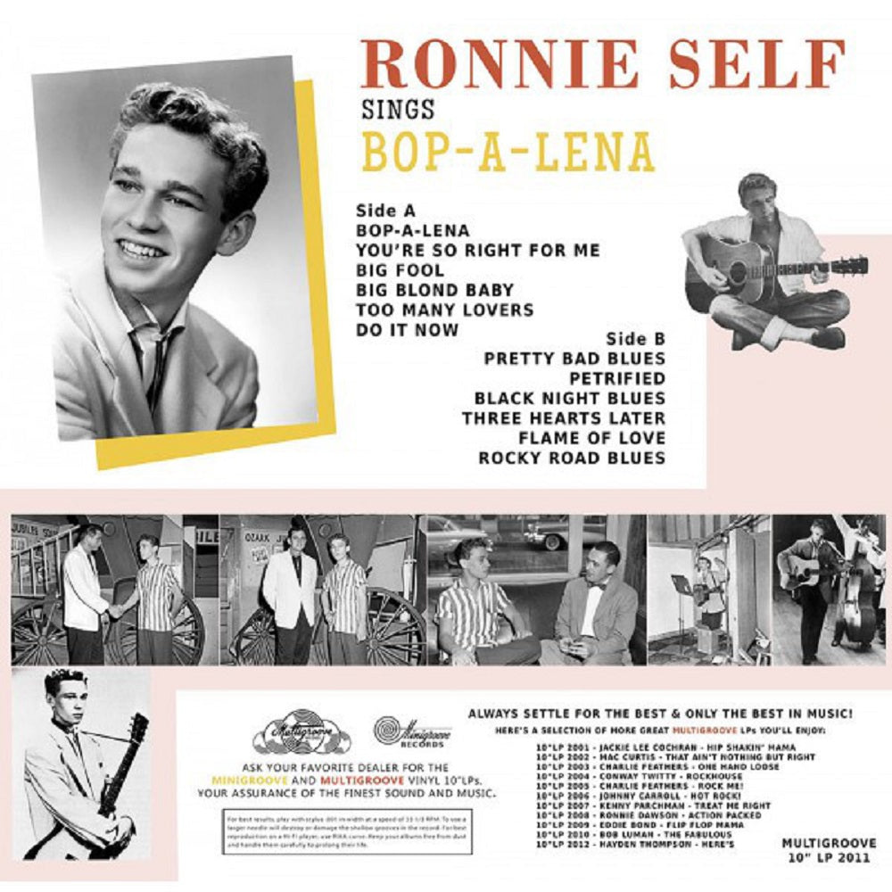 10inch - Ronnie Self - Bop-A-Lena