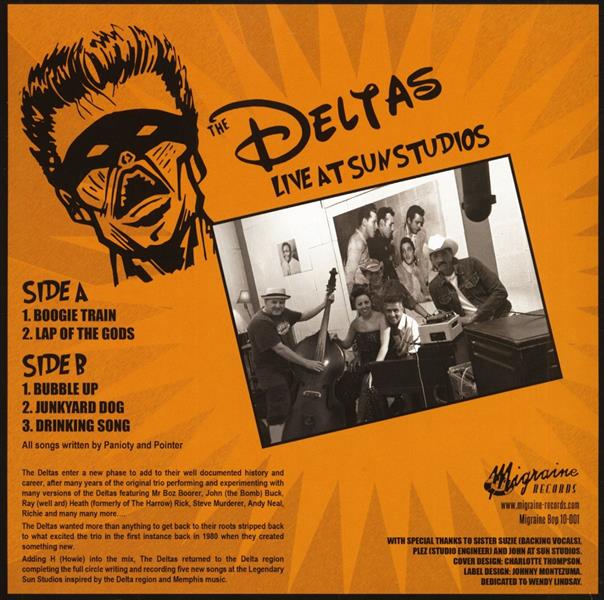 10inch - Deltas - Boogie Train - Live At Sun Studios