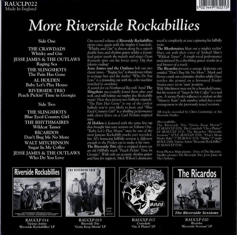 10inch - VA - Riverside Rockabillies Vol. 2 (More Riverside Rock