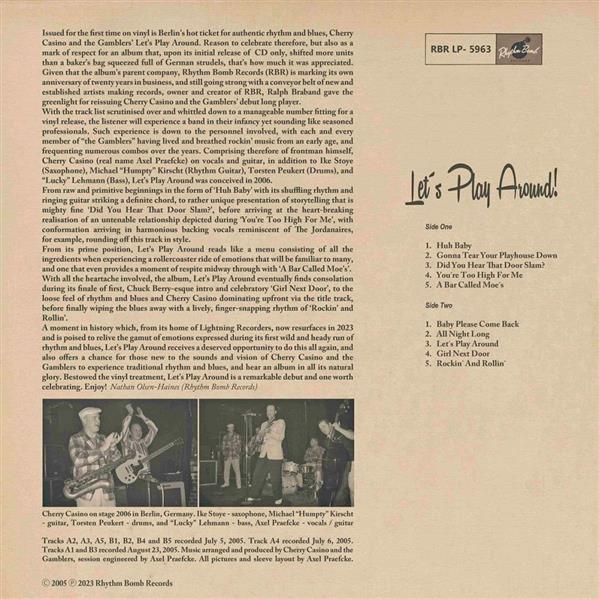 10inch - Cherry Casino & the Gamblers - Let's Play Around