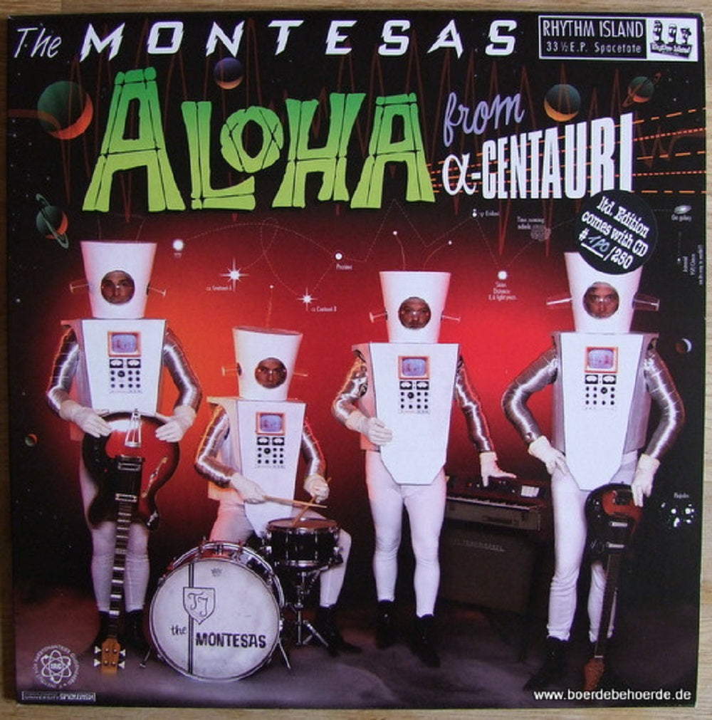 10inch - Montesas - Aloha From Centauri