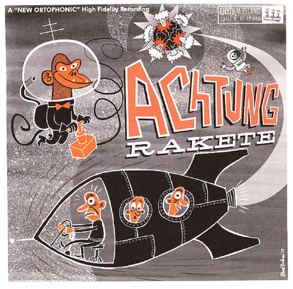 10inch - Achtung Rakete - self titled