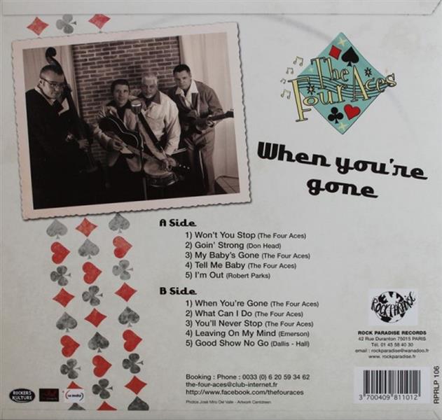 10inch - Four Aces - When You're Gone