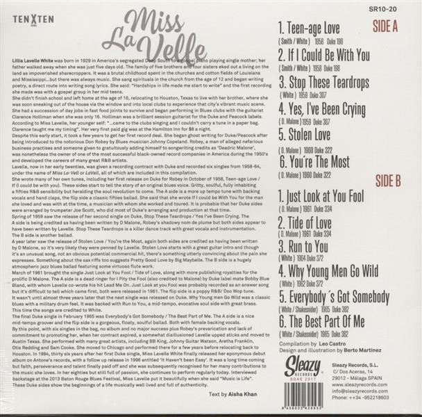 10inch - Miss La Velle - Stolen Love