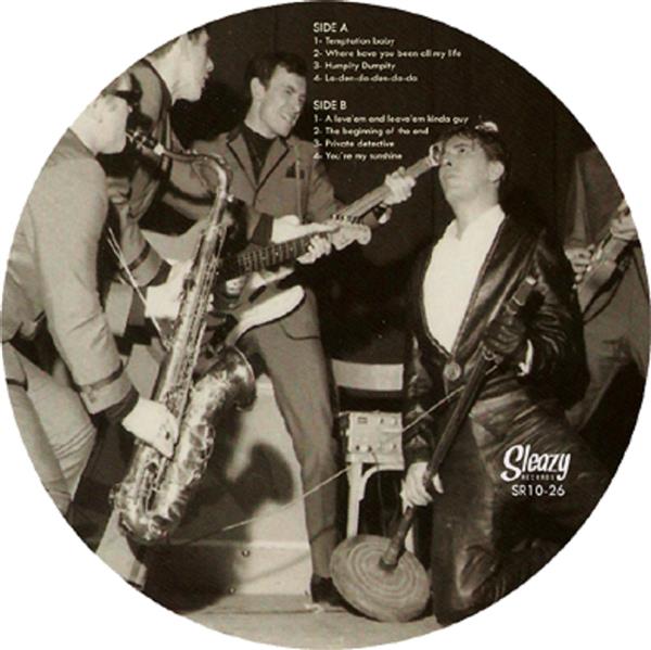 10inch - Gene Vincent - Temptation Baby - Complete Columbia Singles